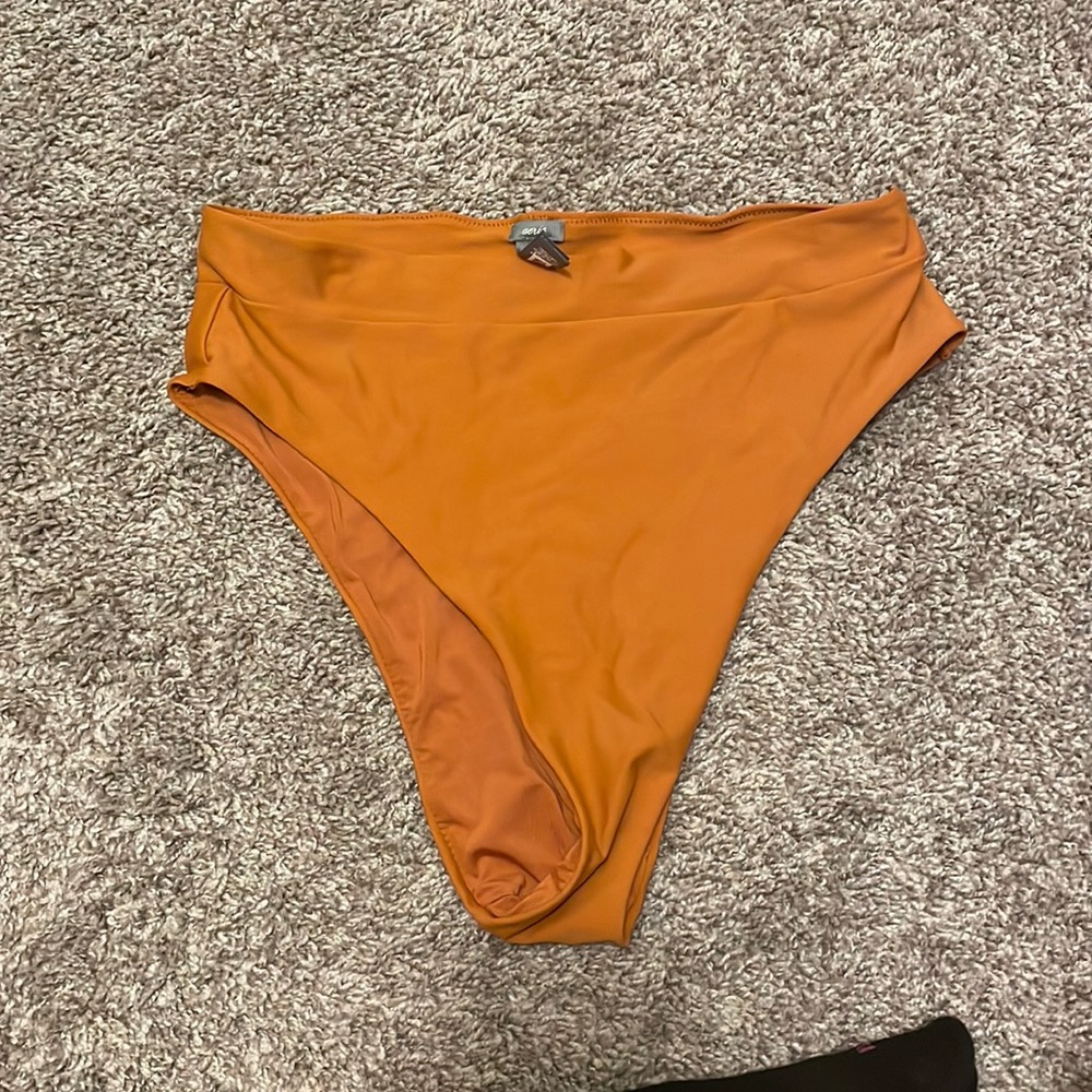 High rise Aerie bikini bottoms L